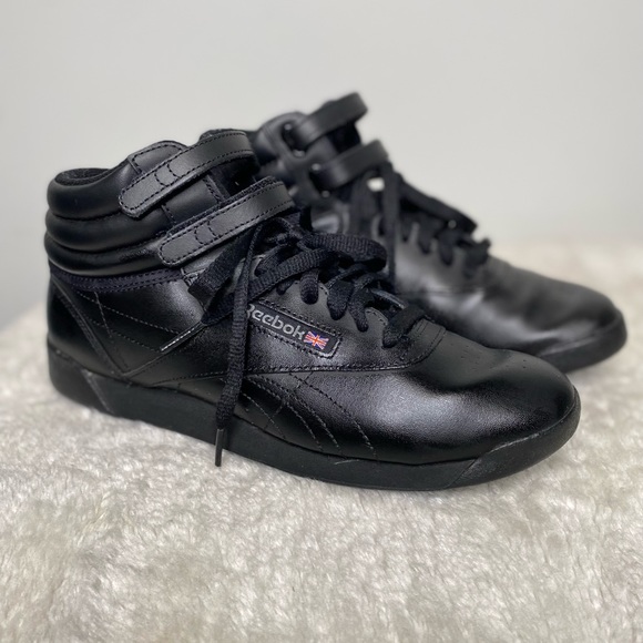 Reebok Women’s Freestyle Classic Hightop Sneakers - Picture 4 of 8